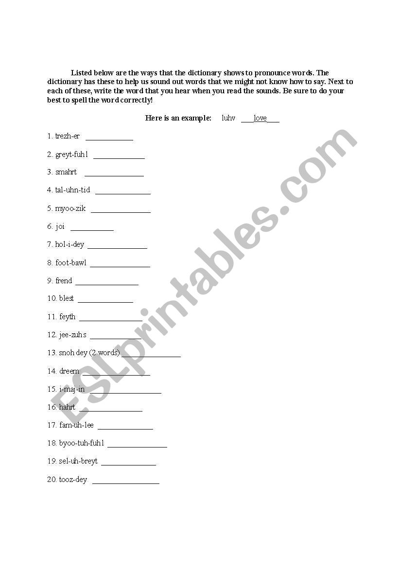 english-worksheets-word-pronunciation-puzzle