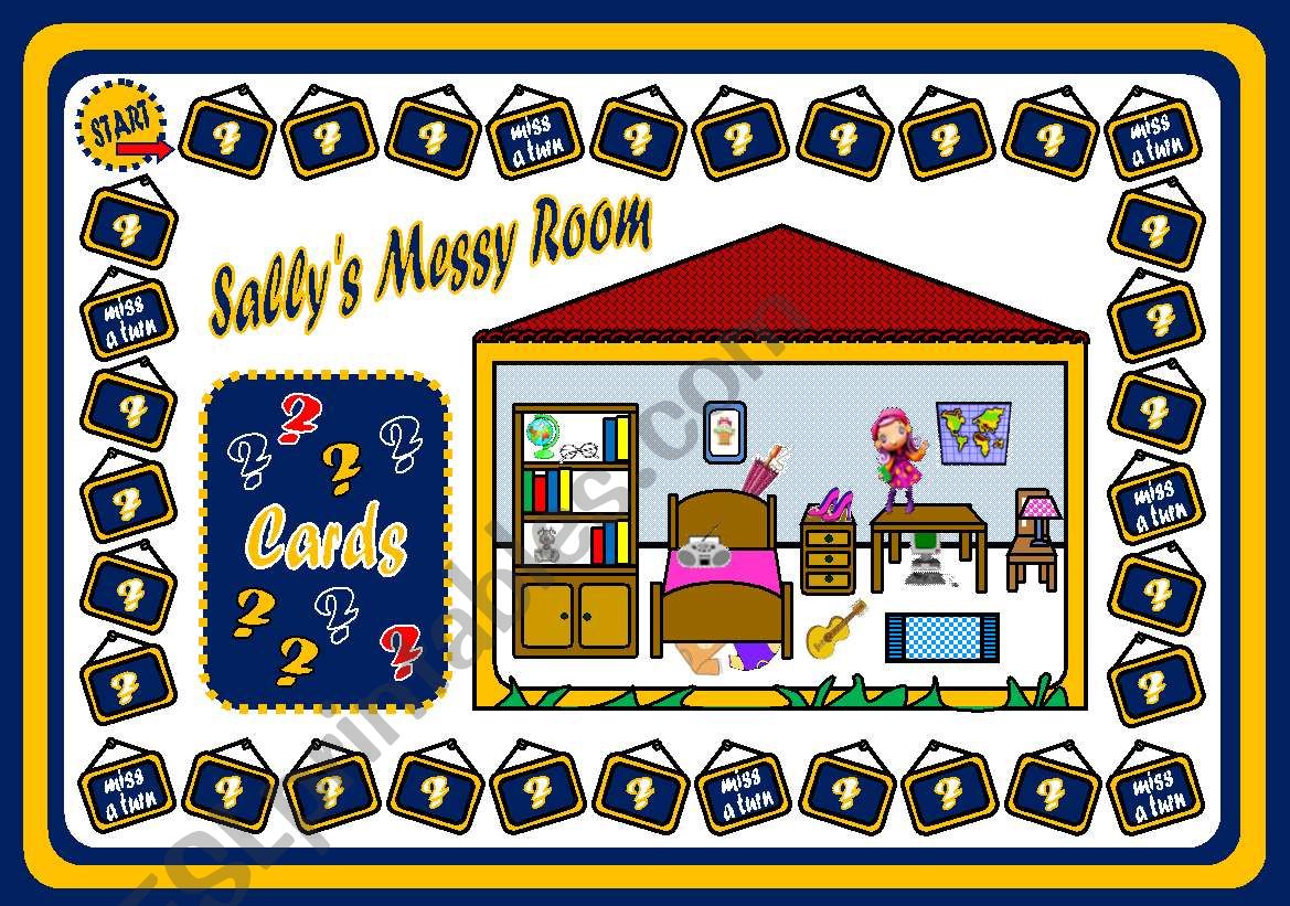 Where s sally. Prepositions Board game. Board game English House.