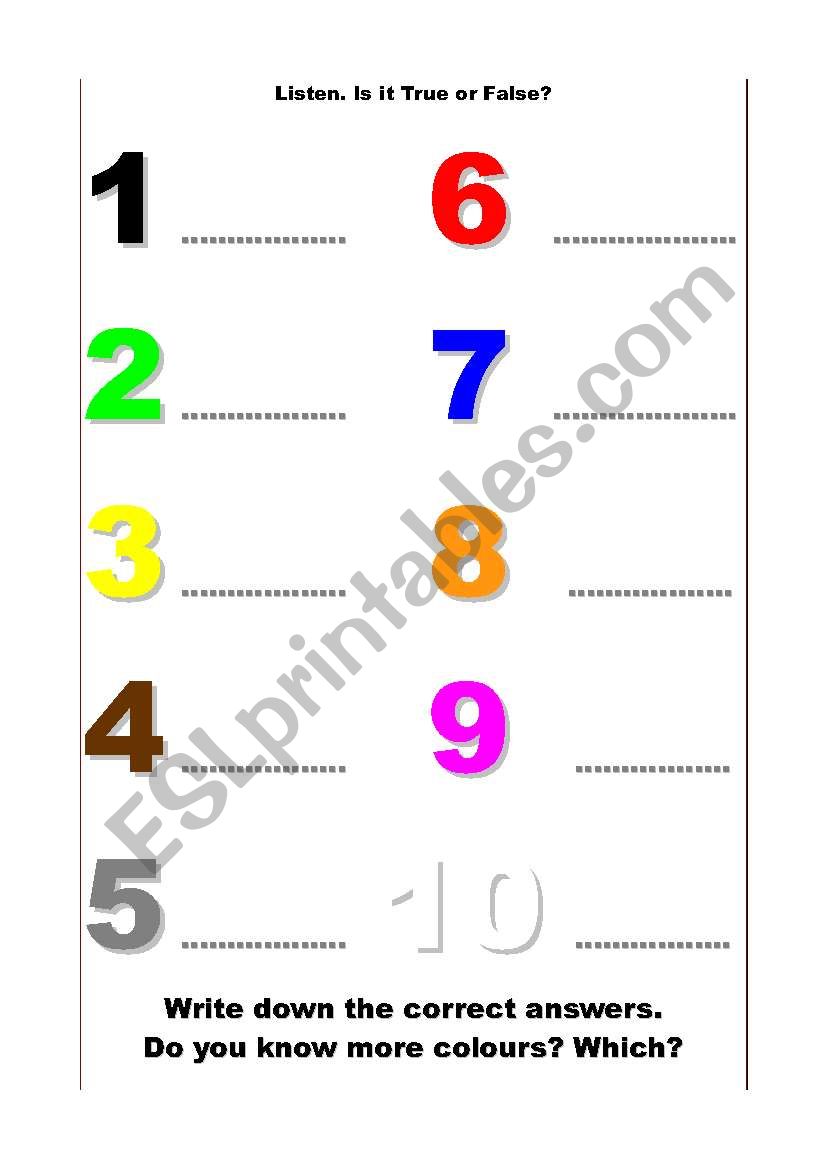 english-worksheets-numbers-colours