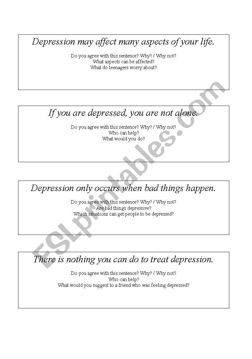 friendship cards commentary worksheet