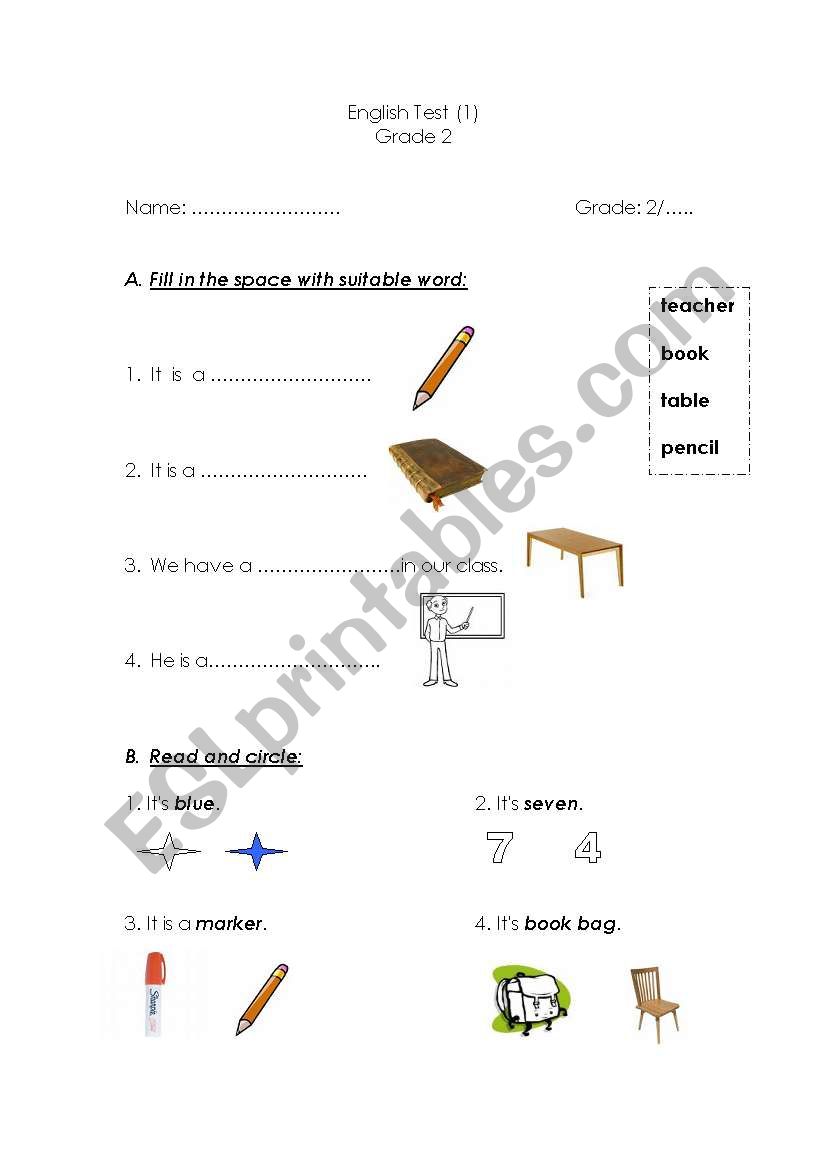 my class worksheet