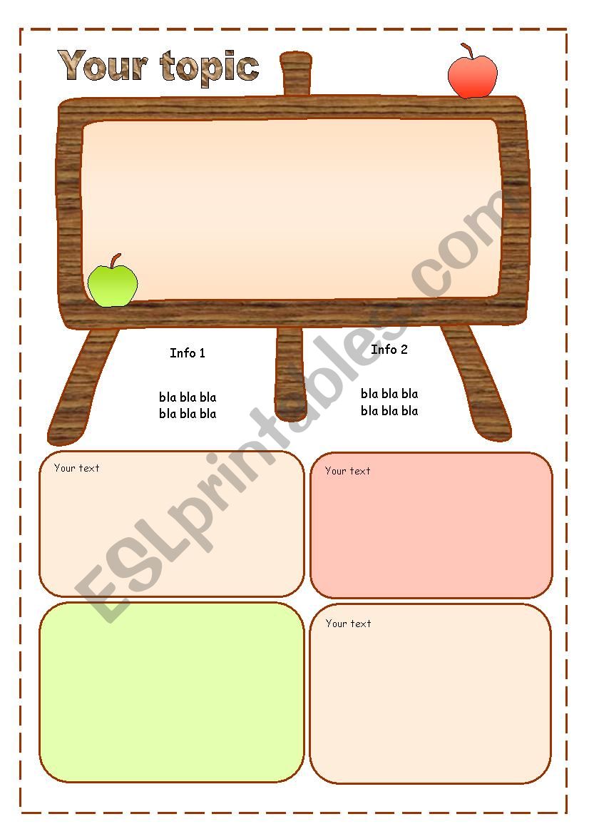 19  TEMPLATES  for Original Worksheets :-) FREE :-D -- UPDATED