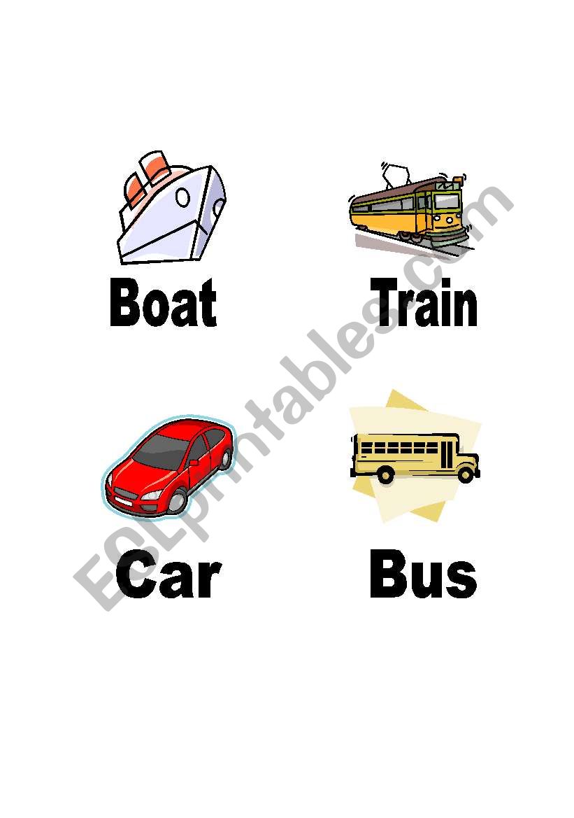 Transportation worksheet