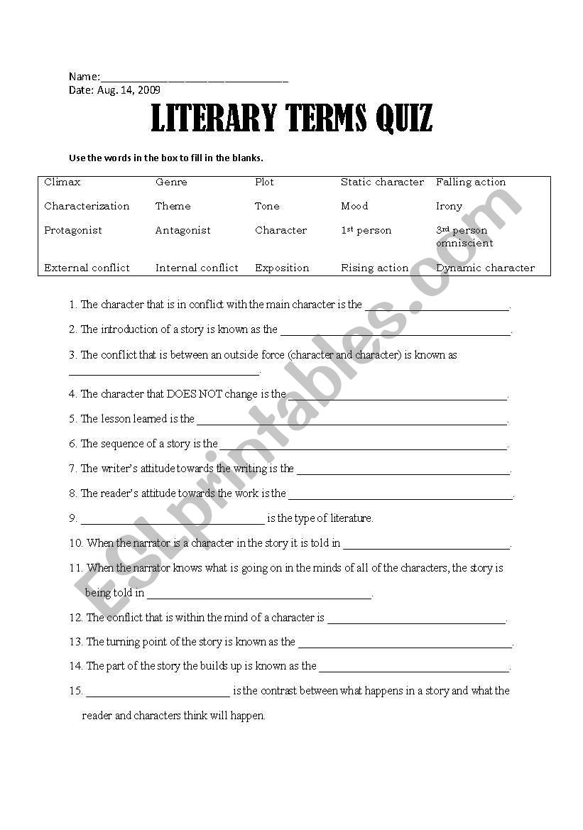 literary-devices-worksheet