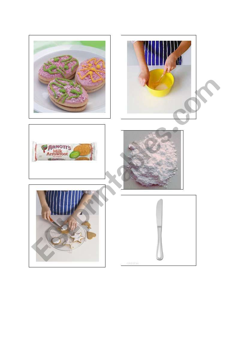 Biscuit procedure lesson worksheet