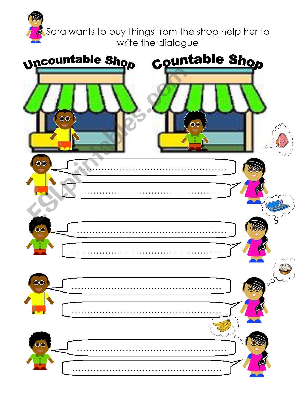 writing-dialogue-using-how-much-how-many-esl-worksheet-by-noora