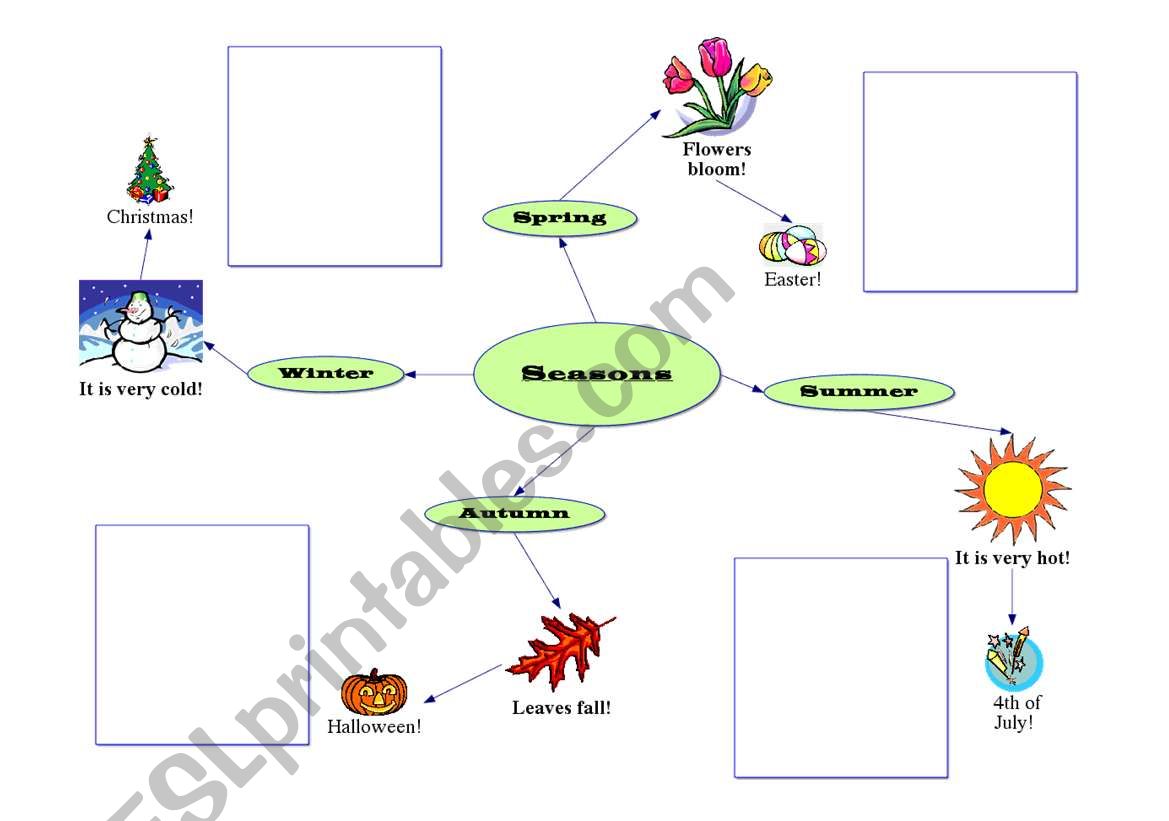 seasons worksheet