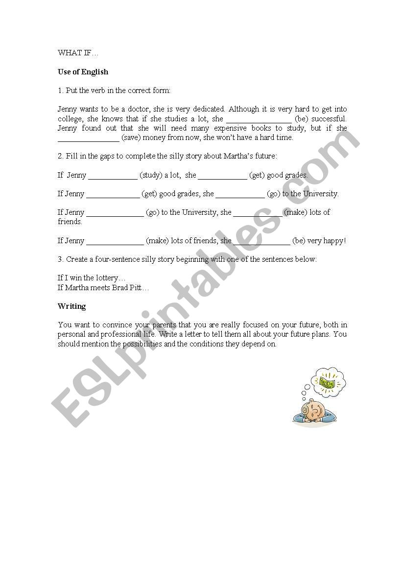 First Conditional - Communicative Exercise