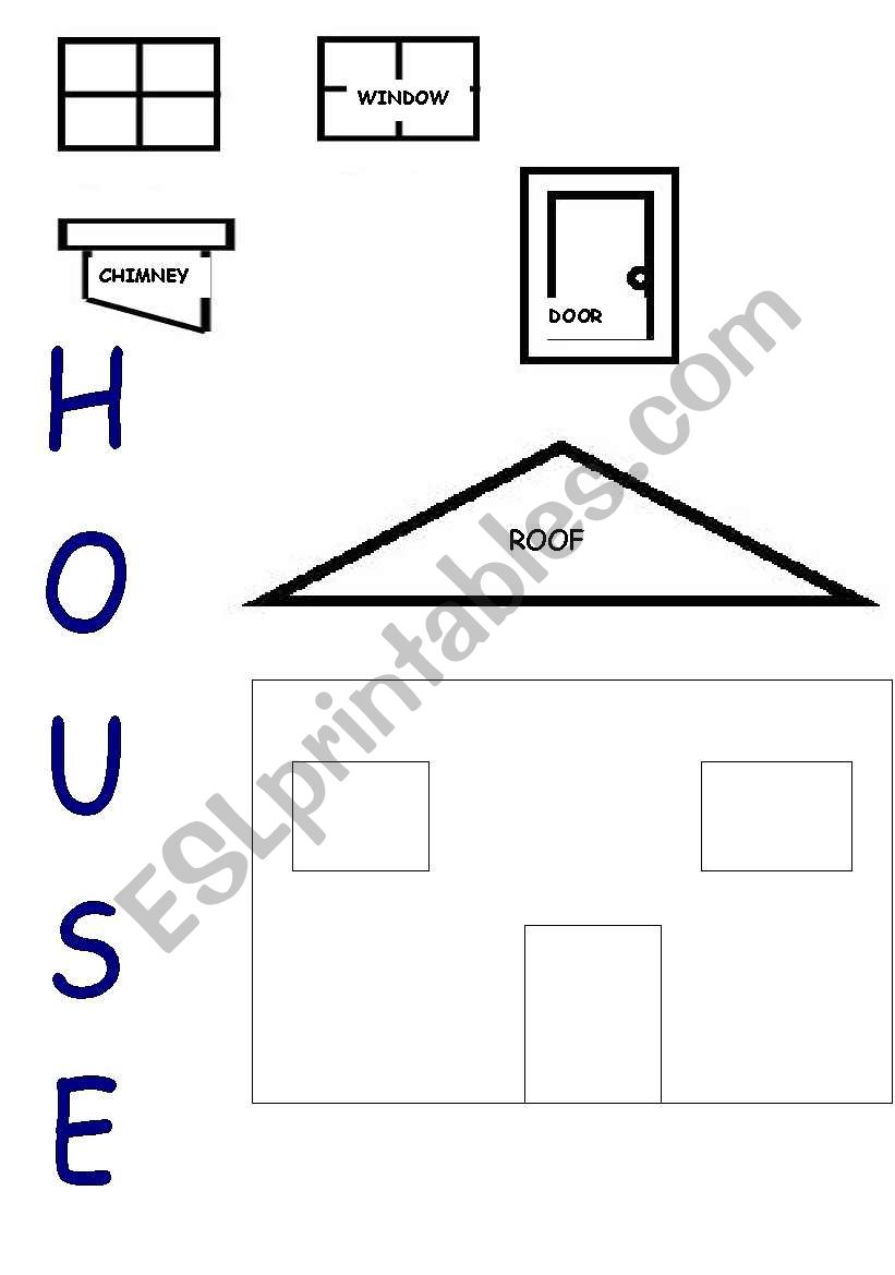 HOUSE worksheet