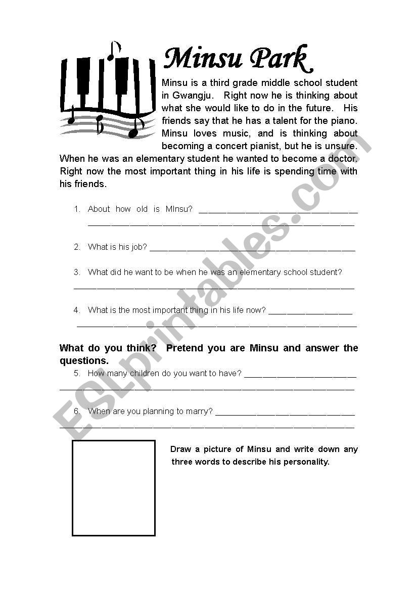 Age Profiles worksheet