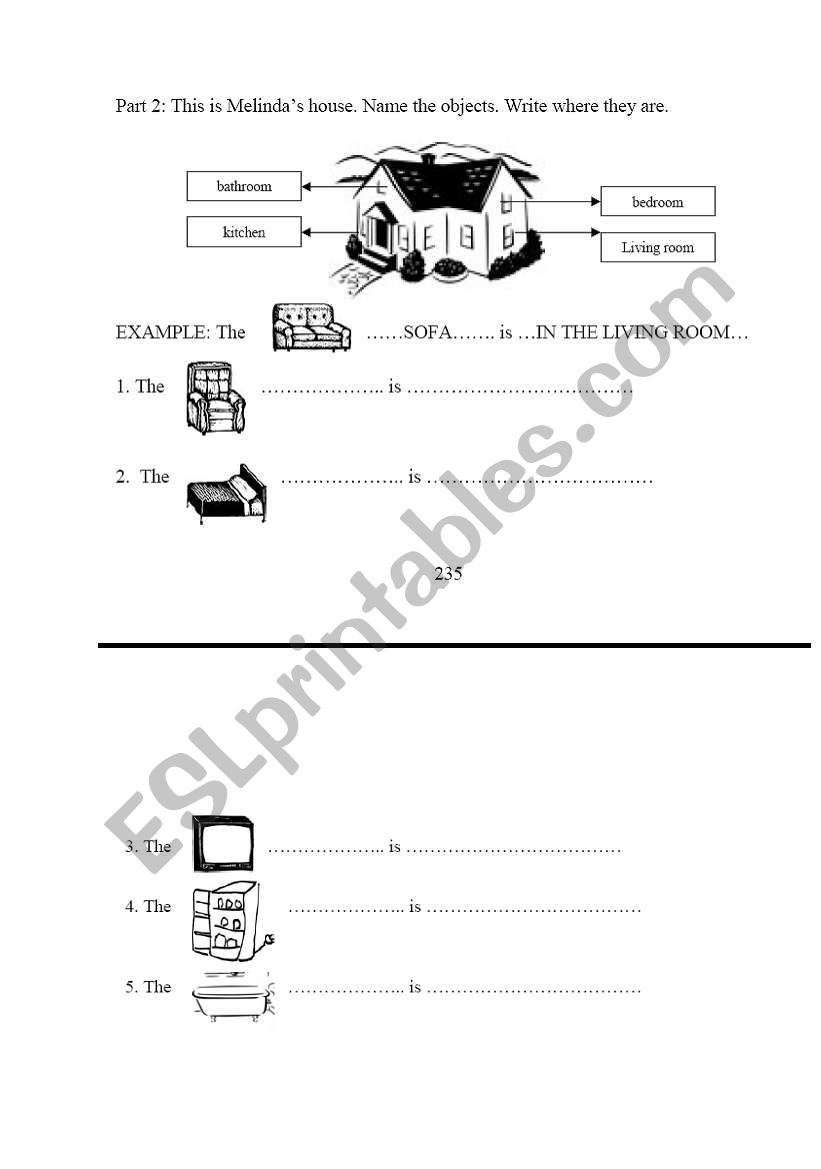 home worksheet