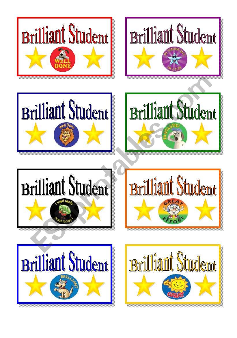 stickers  worksheet