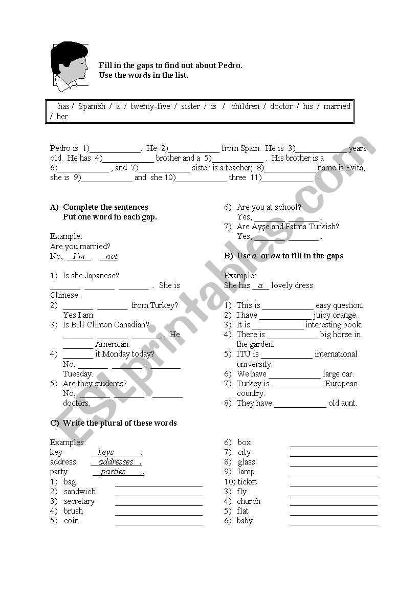 Simple Present Tense Mixed Exercises ESL Worksheet By Narcissemi