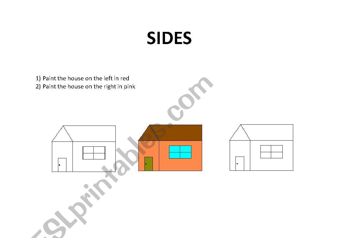 Sides worksheet