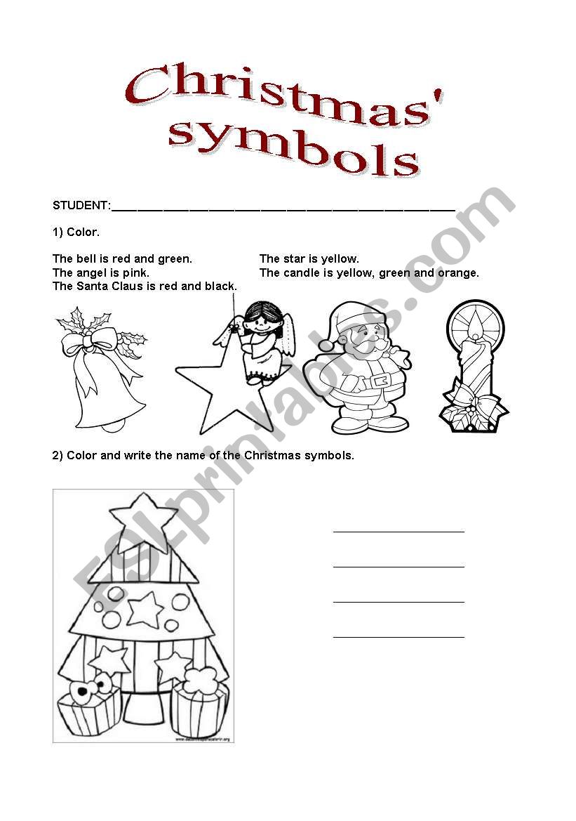 Christmas worksheet