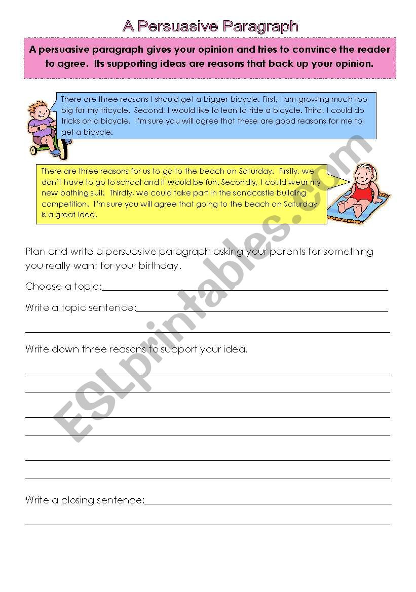 Persuasive Techniques Worksheets