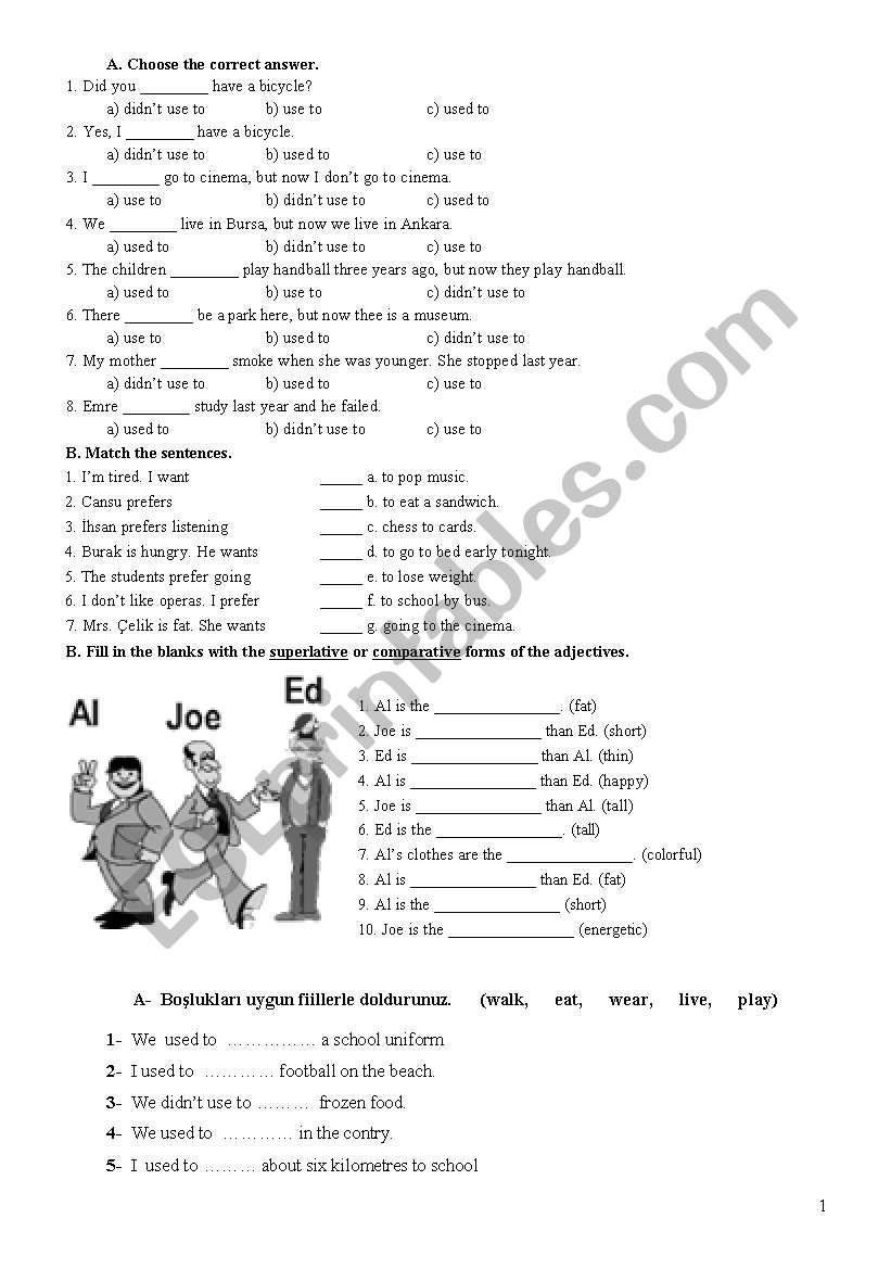 7 the grade quiz worksheet