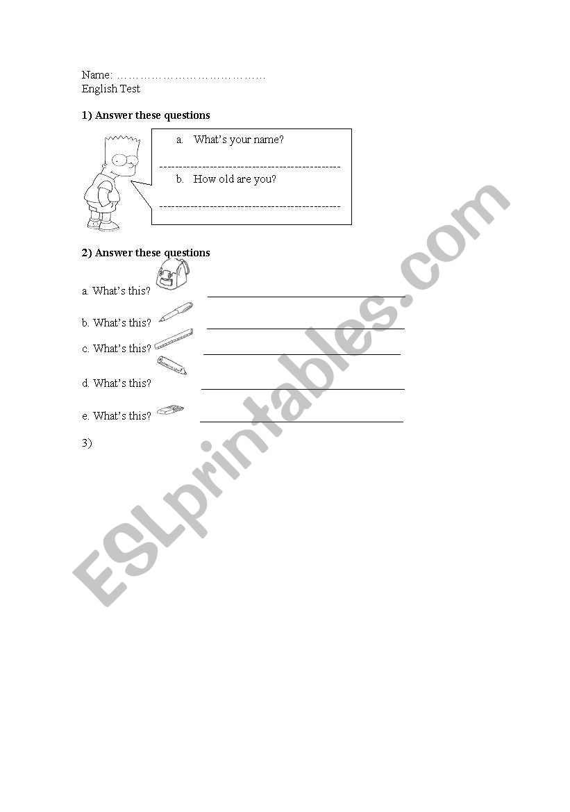 whats this? worksheet
