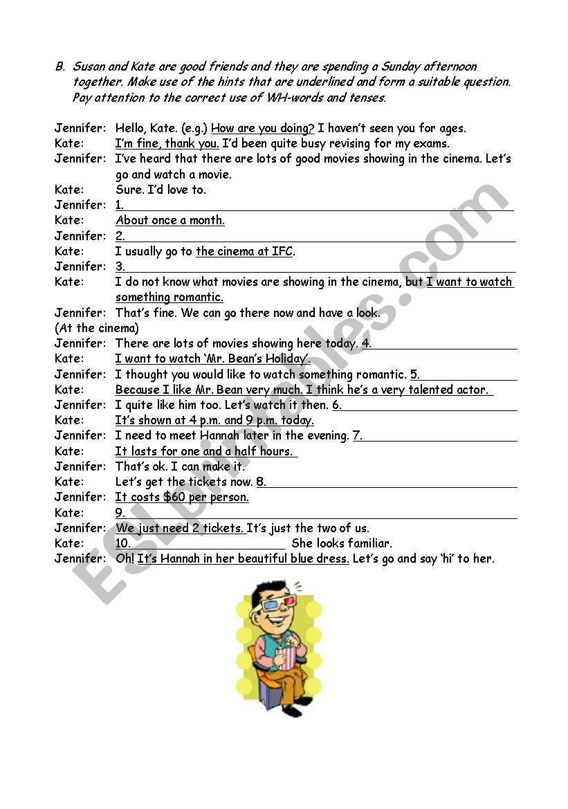 Word Forms Exercise - ESL worksheet by mandy_cwm