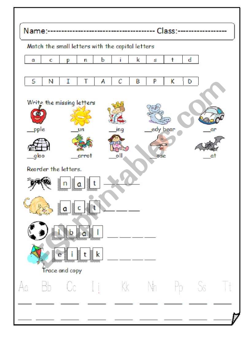 rev worksheet