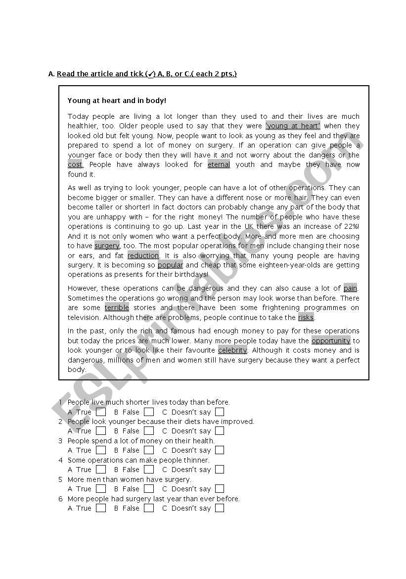 2nd term 2nd exam for 11 th classes