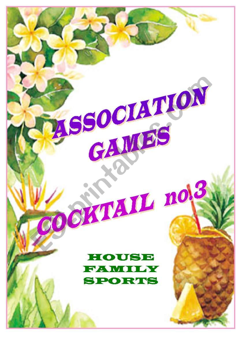 association games cocktail no.3