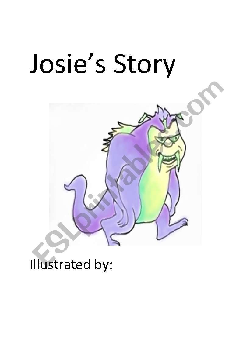 Josies Story worksheet