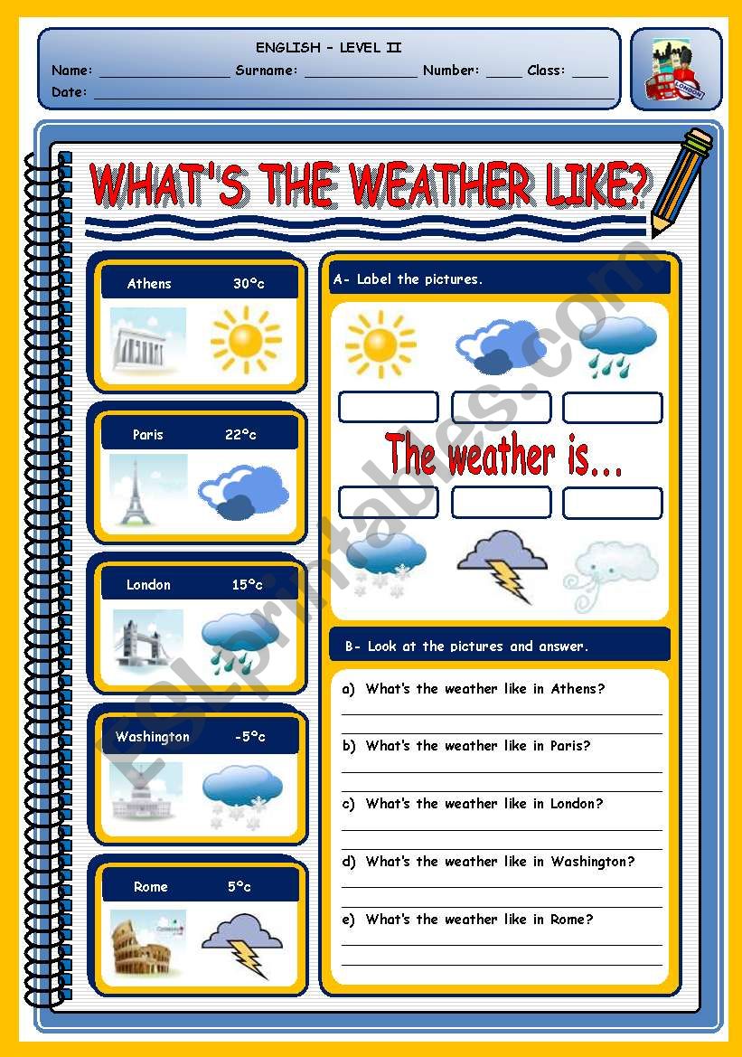 what-s-the-weather-like-esl-worksheet-by-xani