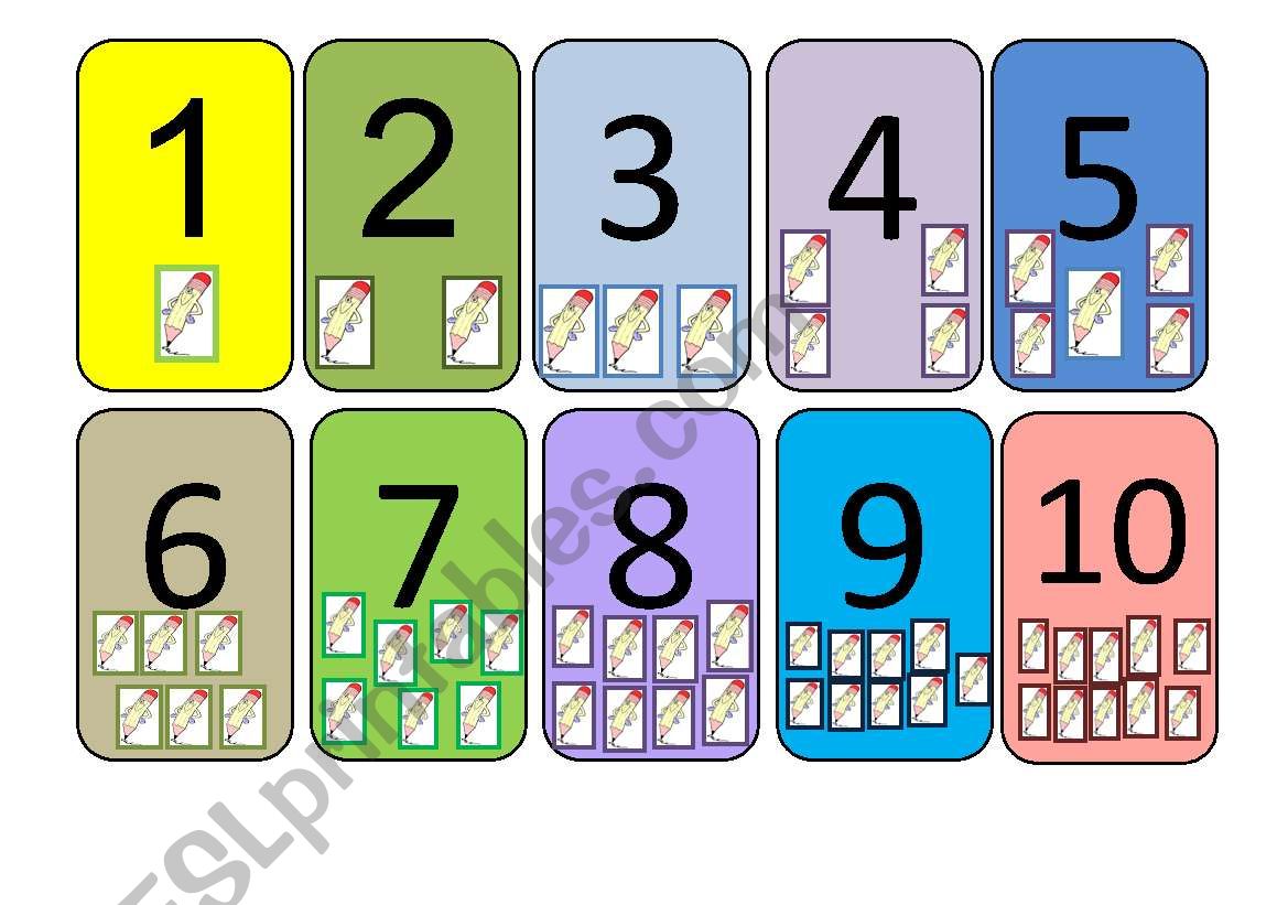 number line worksheet