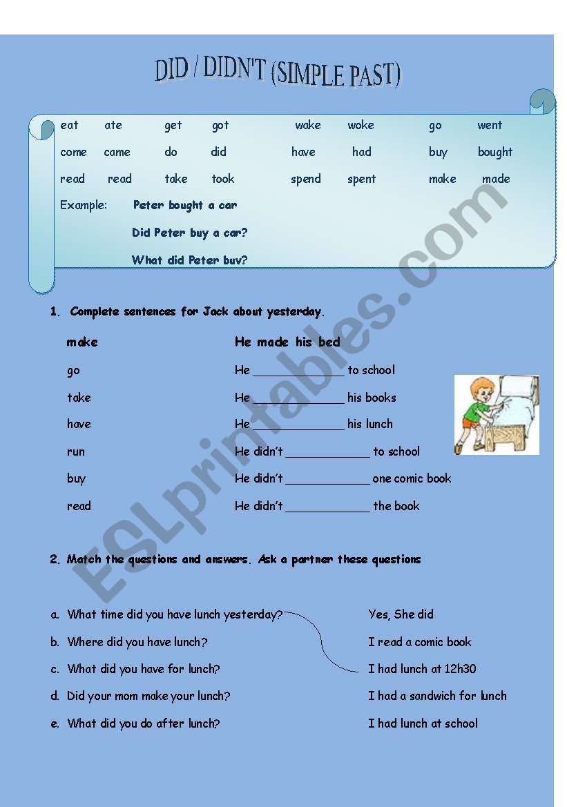 simple-past-did-didn-t-esl-worksheet-by-ximealex