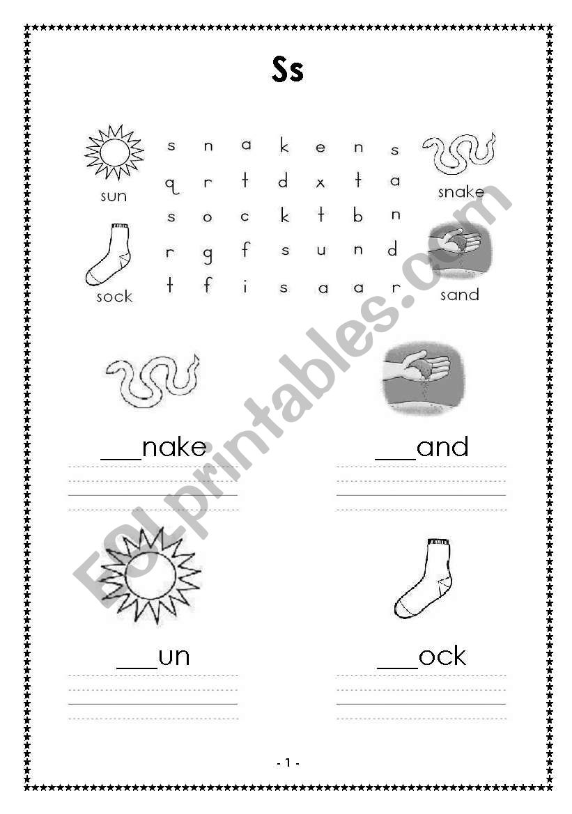 stu wordsearch worksheet