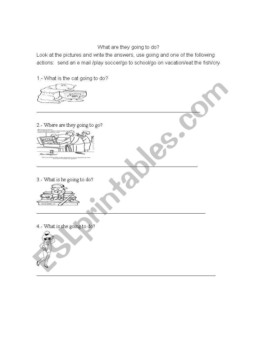 Going tp worksheet