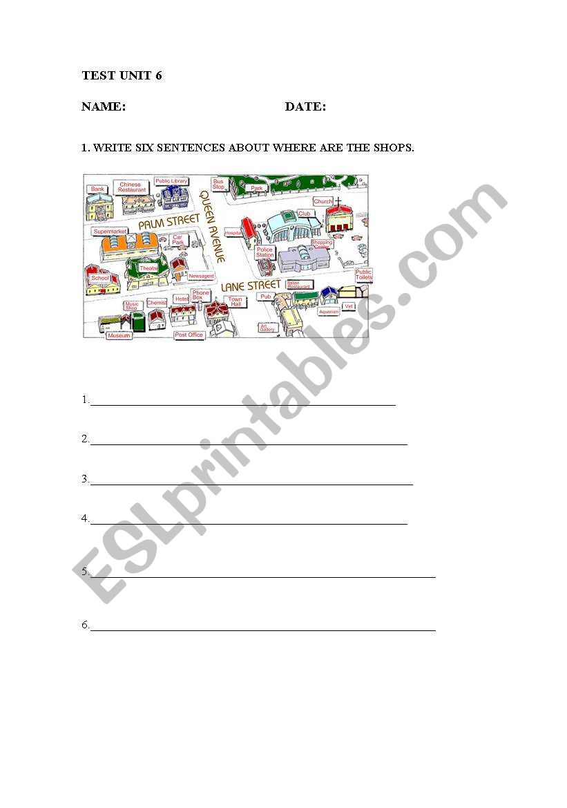 exam 4th primary worksheet