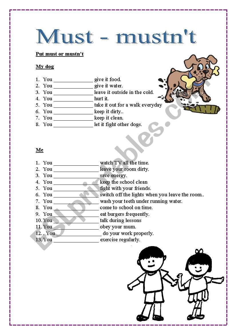 must-mustn-t-esl-worksheet-by-stephaniefarrugia7