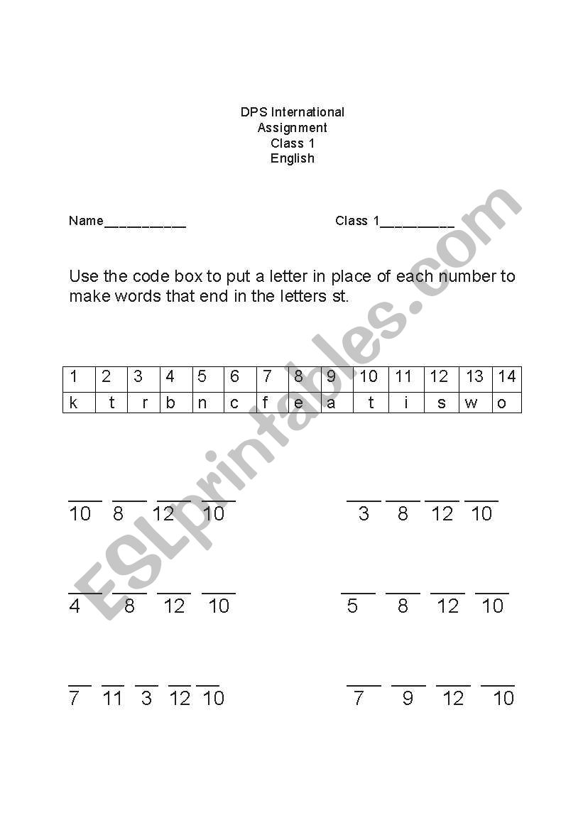 Maths Worksheet worksheet