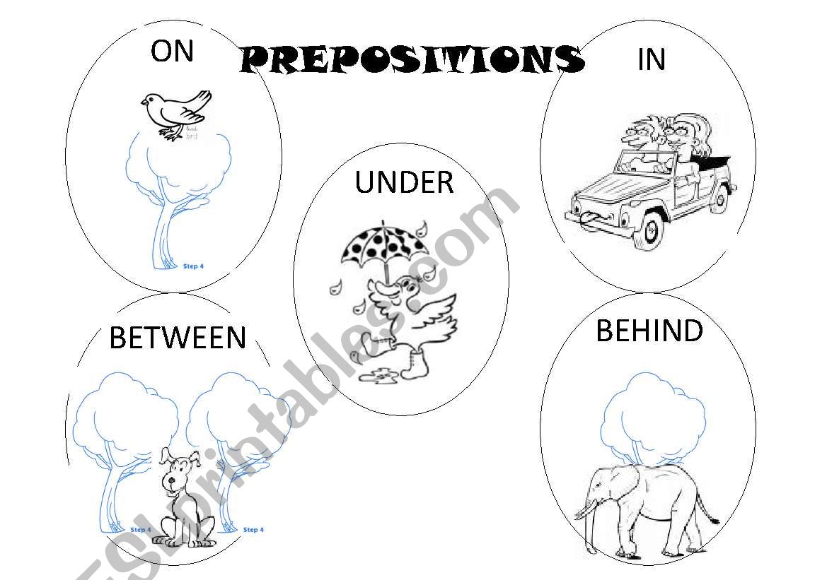 prepositions worksheet