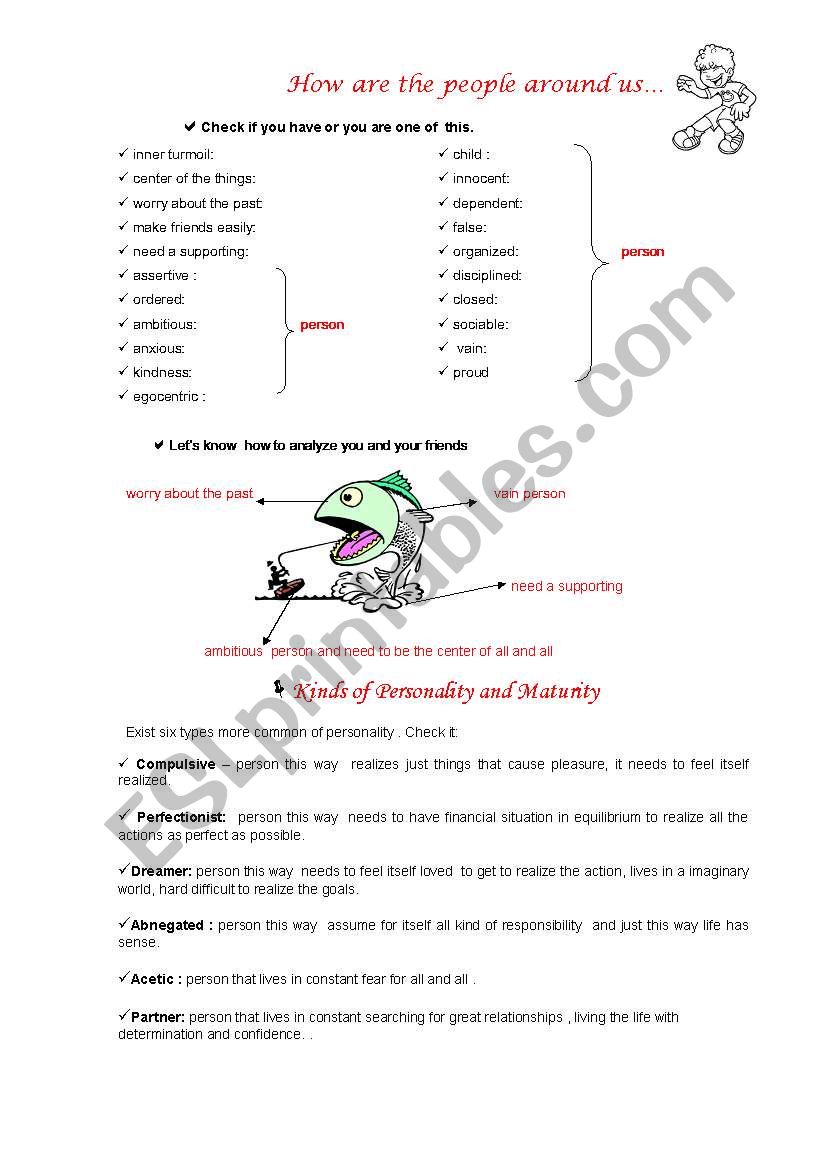 People Around Us worksheet