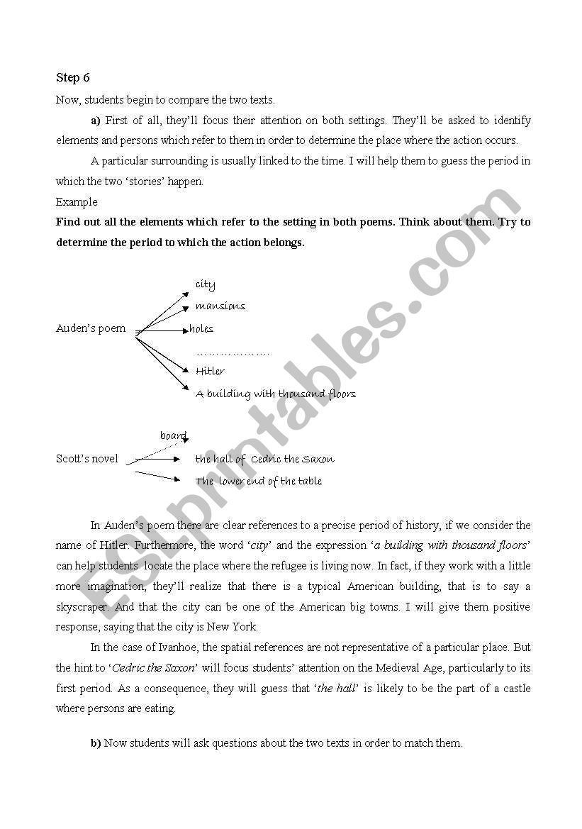 the character of the jew in English Literature lesson plan part 5