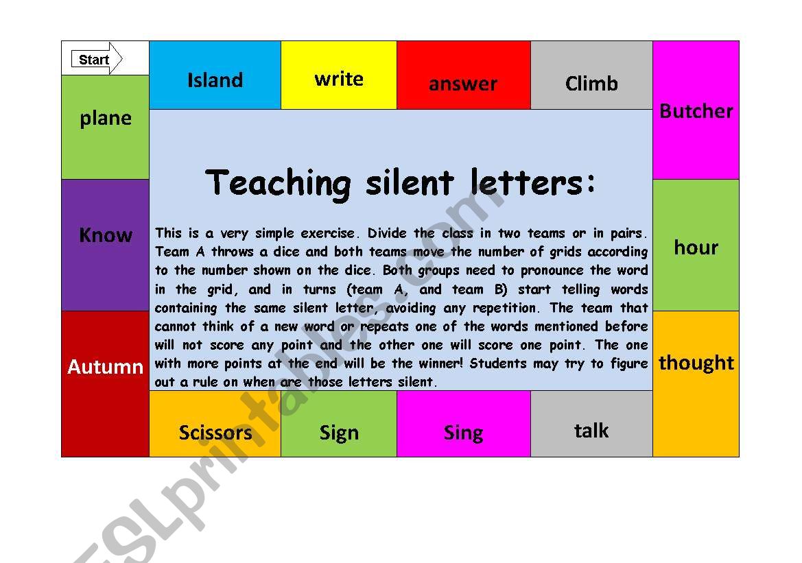 teaching channel silent start