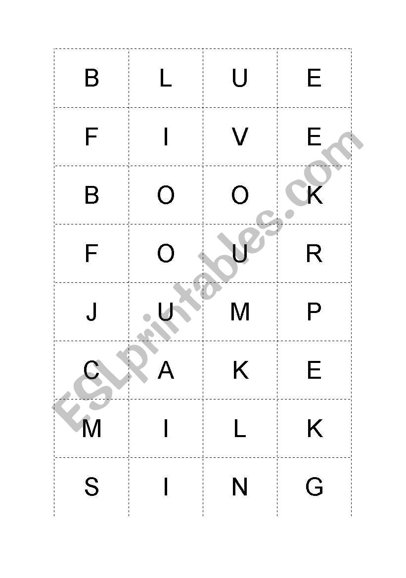 4 Letter Words Worksheets Printable Words Print