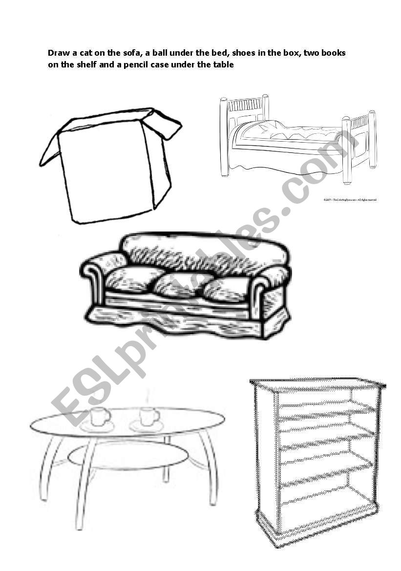 Prepositions worksheet