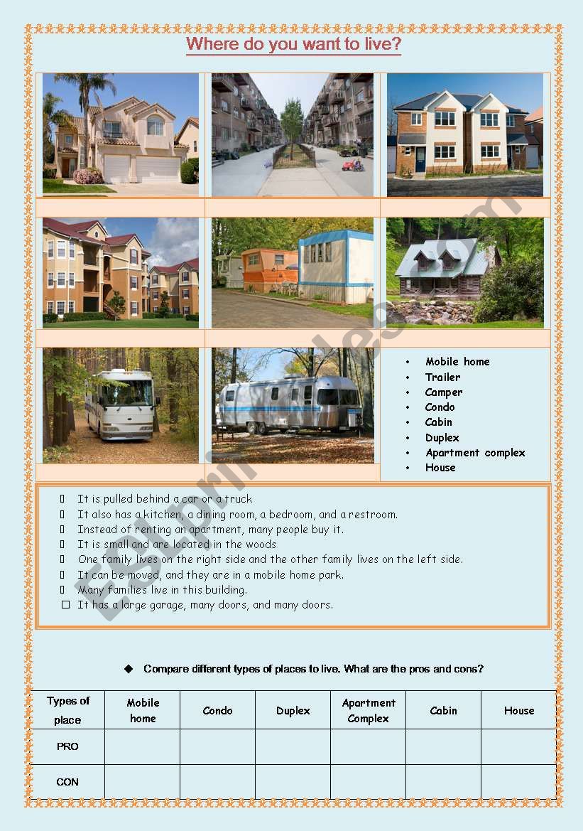 moving home - ESL worksheet by maat315