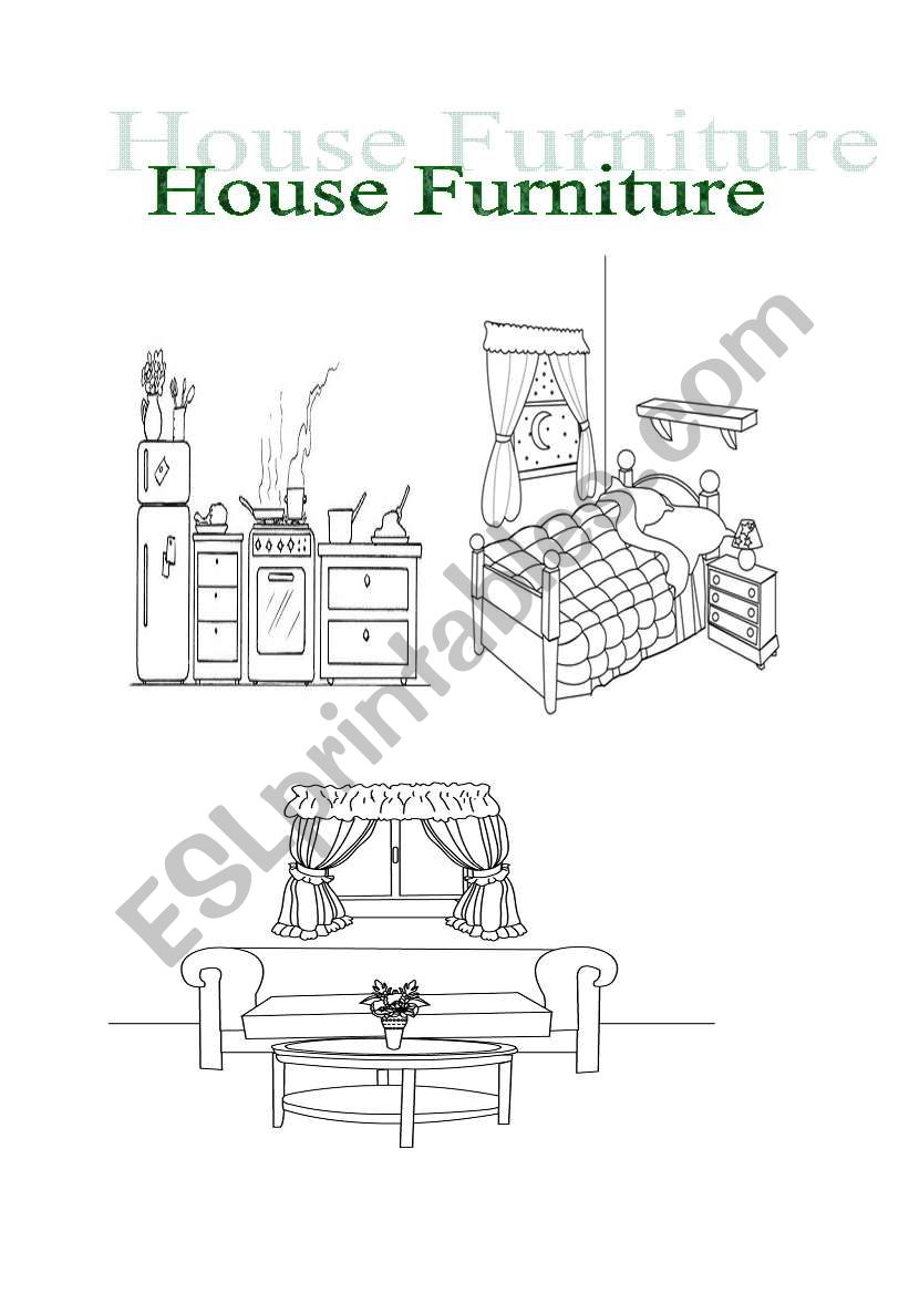 Running Dictation_House worksheet