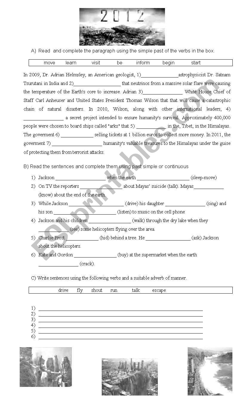 2012 worksheet