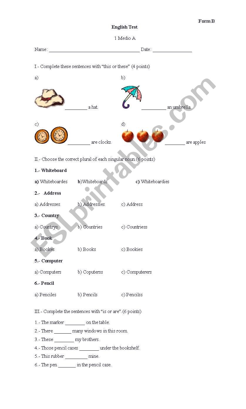 tell the time worksheet