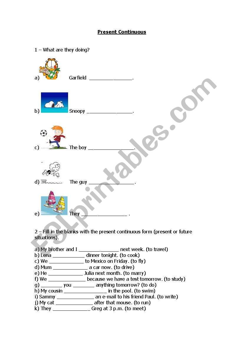 Intermediate 1 worksheet