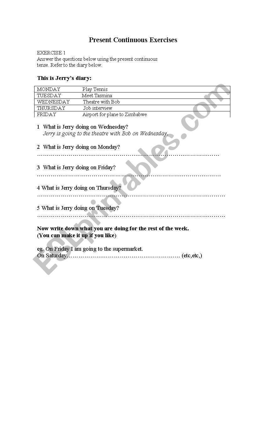 Asking for opinion worksheet
