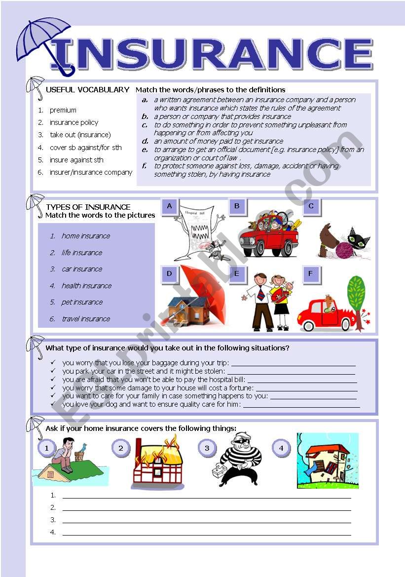 31 Car Insurance Worksheet For Students Support Worksheet
