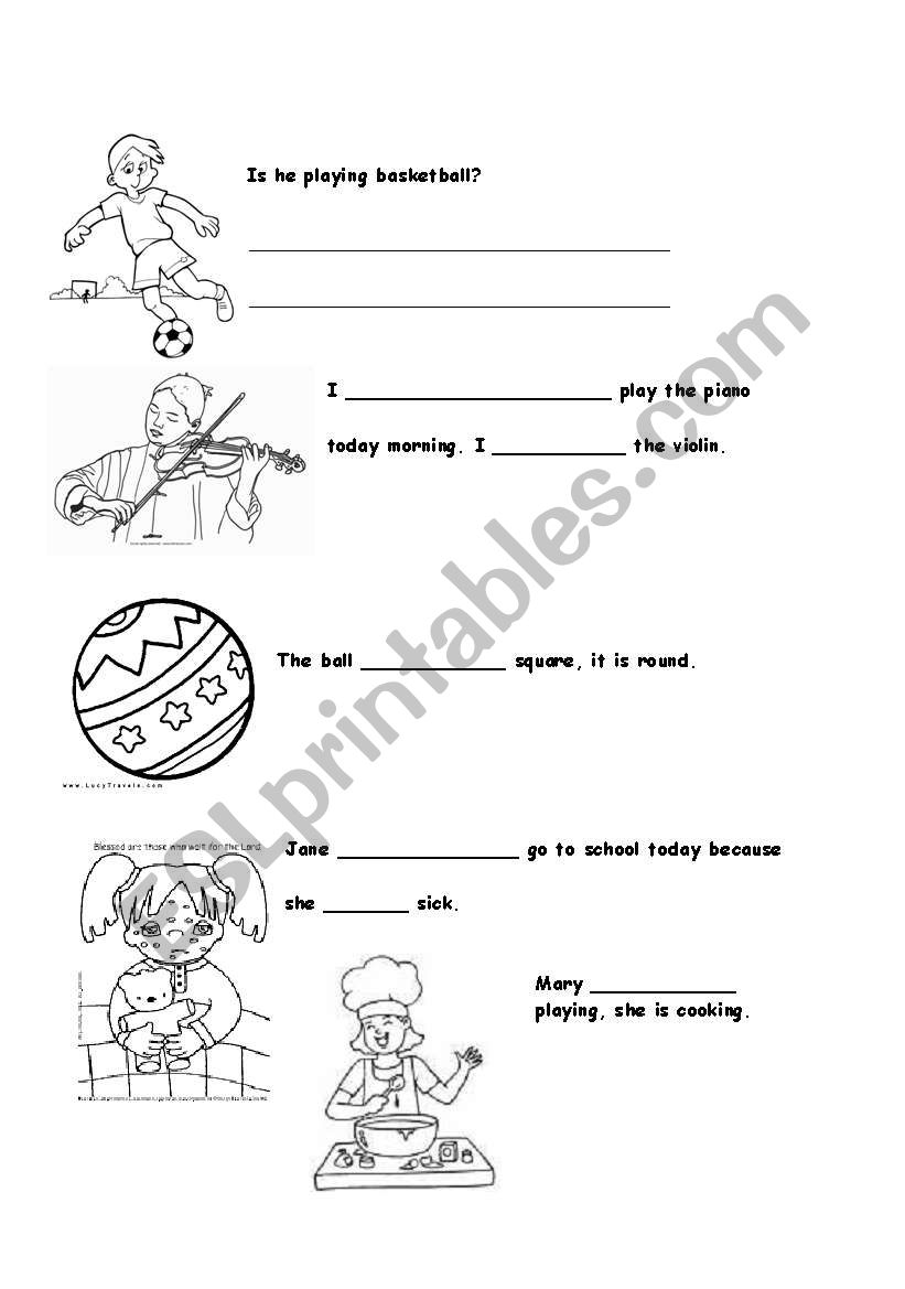 Negative Statements worksheet