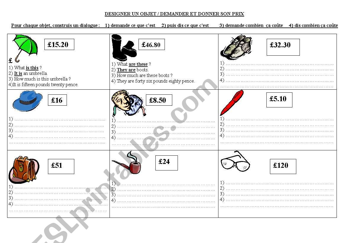 What is this ? worksheet